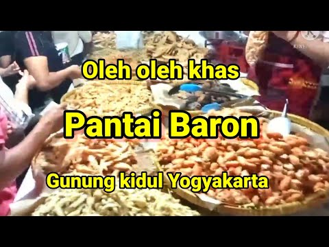 Oleh oleh khas Pantai Baron Gunung kidul Yogyakarta.@Heru wacono