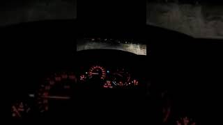 Bmw Araba Snap Gece Snap Yan Koltuk Snap Yağmurlu Snap