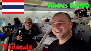 Experiența Business Class Cu Airbus A380 Spre Thailanda Cu Sorin Constantinescu