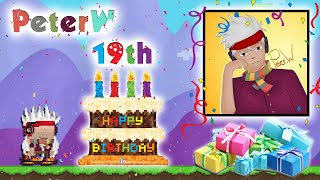 Happy Birthday Peterw Me Nub V