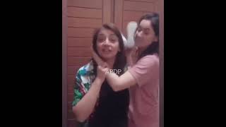 Hania Amir Lip Lock Video With Female Friend
