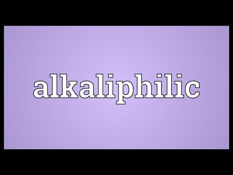 Header of Alkaliphilic