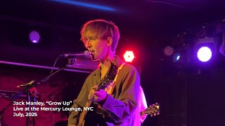 Jack Manley Live Performance Grow Up At Mercury Lounge