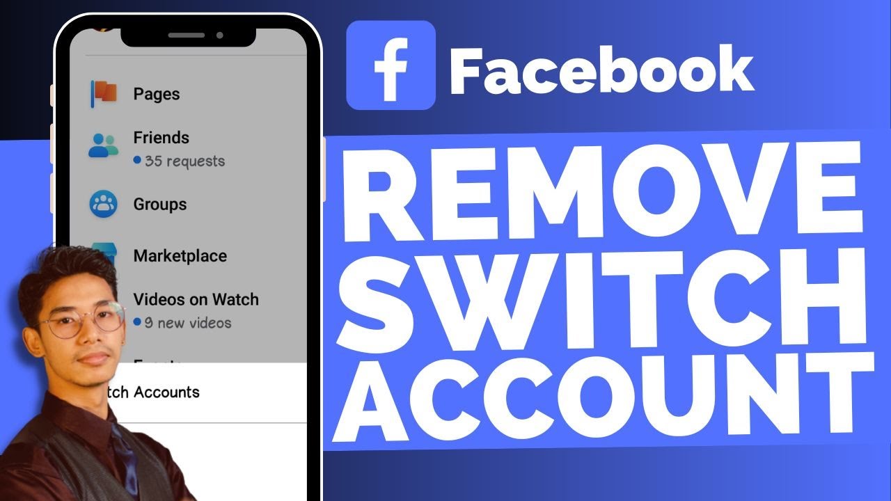 How To Remove Switch Account On Facebook ! How To Remove Switch Account On Facebook !