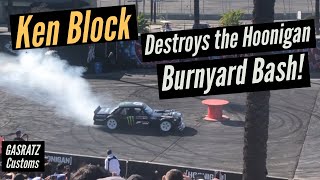 Ken Block At The Hoonigan Burnyard