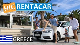 How to rent a car in Greece 🚗 Rentacar, car hire, deposit, insurance, police, road, price, gasoline