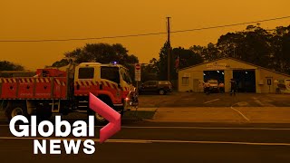 Australia Fires Strong Winds Hamper Efforts To Control Flames