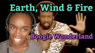 African Girl First Time Hearing Earth, Wind & Fire - Boogie Wonderland Reaction