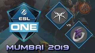 Mineski vs Keen Gaming / Grand Finals / Bo5 / Playoffs / ESL One Mumbai 2019 / Dota 2 Live