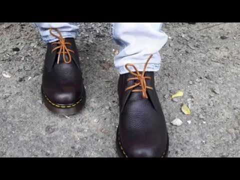 Giày da dr doctor martens cao cổ boot chelsea clasic.