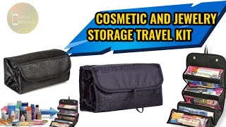 Cosmetic Organiser Travel Toiletry Kit Unboxing and Review | Cosmetic/Jewelry Storage Kit Rs. 202