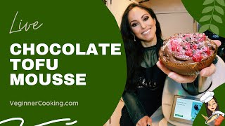 Vegan Chocolate Mousse • 𝑳𝒊𝒗𝒆 ~ How to Make the Best Chocolate Mousse Recipe! | Thermomix TM6