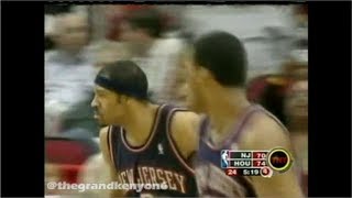 Rodney Buford Throws Down The Jam On Yao Ming