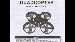 Furibee F36 Users Manual Eachine E010