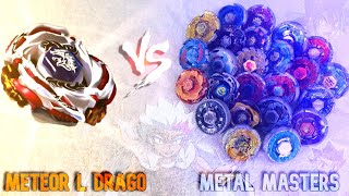 Meteo L-Drago Lw105Lf Vs Every Metal Masters Beyblade Insane Mfb Marathon Battle