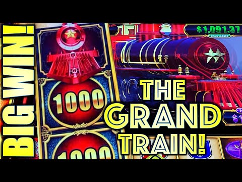 ★BIG WIN! THE GRAND TRAIN!★ COME ON GRAND JACKPOT! 🙏 CASH EXPRESS LUXURY LINE (Aristocrat Gaming)