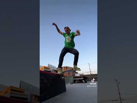 Skating the warehouse‼️🤯 #skateboarding #skateandcreate #skateramp #oc #skateedit