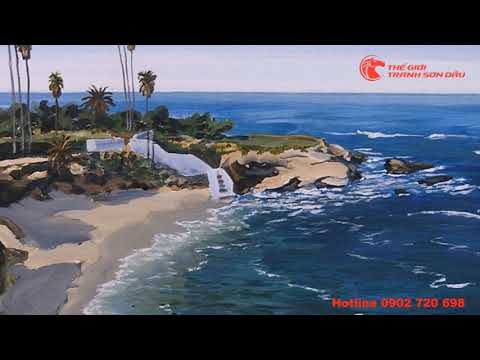 40 Mẫu Tranh Phong Cảnh Biển Đẹp - by Thế Giới Tranh Sơn Dầu
