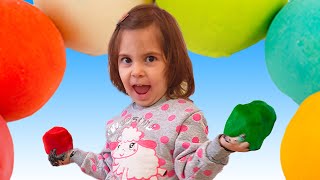 Oyun Hamuru Boyadik Alya Nur Renkli Oyun Hamuru Hazırlayıp Boyadı