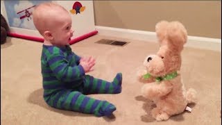 Cute Baby Reaction To Toy - Best Of Funny Babies Scared Of Toys Compilation 2019 - Youtube
