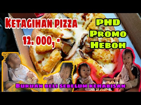 PHD Heboh, Pizza cuman 12.000 an - Pizza Hut Delivery Heboh Promo Buy 4 Free 1 only 12.000