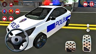 Polis Arabası Araba Oyunu | Real Police Car Driving Simulator 3D - #3 - Android 
