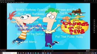 Phineas And Ferb Season 1 Dvd Menu Walkthrough Disc 2