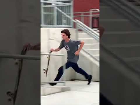 Kevin is a savage MASSIVE ollie's at the Narragansett beer brewery - All I Need skateboards