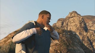 Grand Theft Auto V - Parachute Jump #11 - Falling Mouse