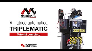 Affilatrice Markusson Triplematic - Tutorial Affilatura