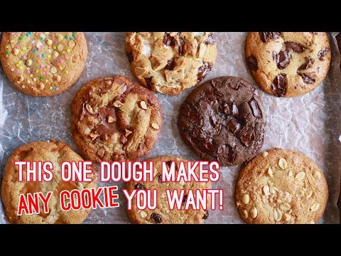 VIDEO : crazy cookie dough: one cookie recipe with endless variations! - subscribe here: http://bit.ly/gemmasboldbakers writtensubscribe here: http://bit.ly/gemmasboldbakers writtenrecipe: http://bit.ly/crazycookiedough my crazysubscribe  ...