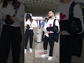 Anushka Sharma HOLDS Virat Kohli's jacket as he clicks selfies with fans 😍 #shorts #virushka