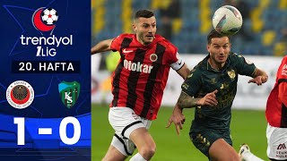 Gençlerbirliği 1-0 Kocaelispor - Highlightsözet Trendyol 1. Lig - 202425