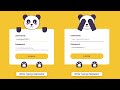 Interactive Panda Form | HTML, CSS & Javascript Project