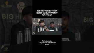 Boston Vs Ibby Tyson Under 18 Heavyweight Le