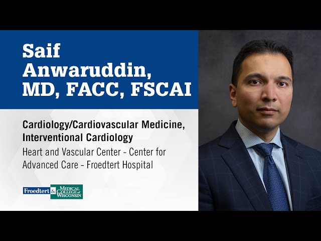 Watch Saif Anwaruddin, cardiologist on YouTube.