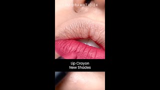 Lip Crayon New Shades Lip Swatches