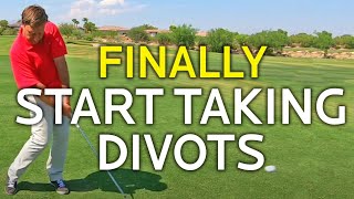 How To Take A Divot With Your Irons The Secret