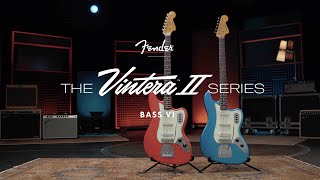 Exploring the Vintera II Bass VI Models | Vintera II | Fender