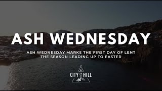 Ash Wednesday - Message from PT