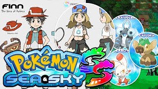 EPIC New Pokemon Fan Game in Development!? The Pokemon Sea & Sky Fan Games Are Looking Fantastic!