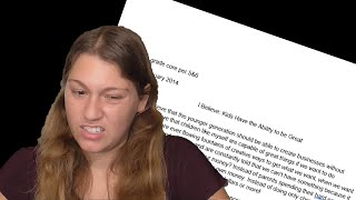My 13-Year Old Self's Paper on Children's Rights