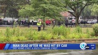 Syracuse Police One Dead After Being Hit By Car Near Oncenter Parking Garage