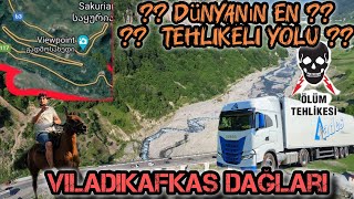İveco Sway Zor Yollarda Vi̇ladi̇kafkas Yol Durumu Дорожная Ситуация Россиявладикавказ