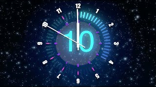 Feliz Año Nuevo 2026 Cuenta Regresiva, 30 Segundos Timer Con Efectos De Sonido 4K