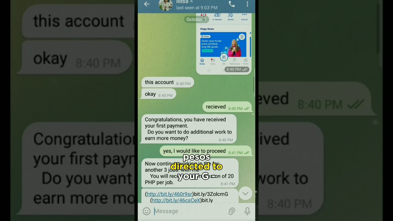 Gcash Scam | Exposing Online Task Scam in Telegram Gcash Scam | Exposing Online Task Scam in Telegram