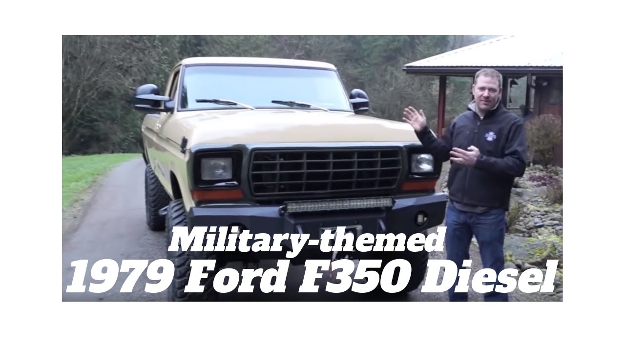 1979 Ford F350 Power Stroke Turbo Diesel Finale - YouTube