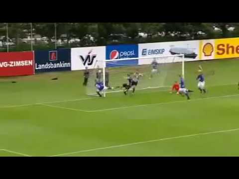 Bicycle Style Funny Football Celebration Stjarnan vs Reykjavik Funny Bike Goal Celebration