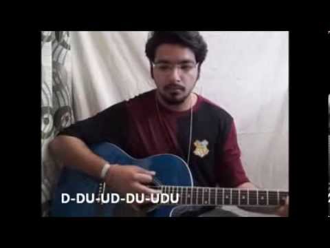 Pani Da Rang male version guitar lesson