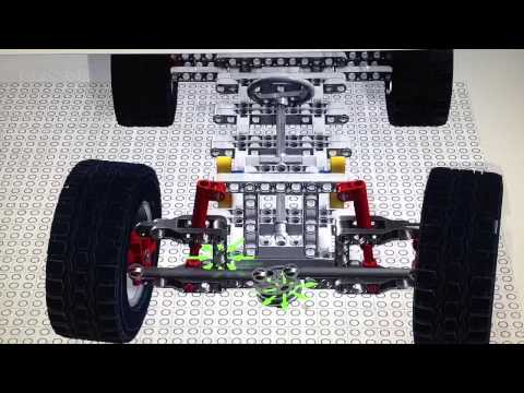 VIDEO : lego ldd car steering - lddmodel by steven l. ...